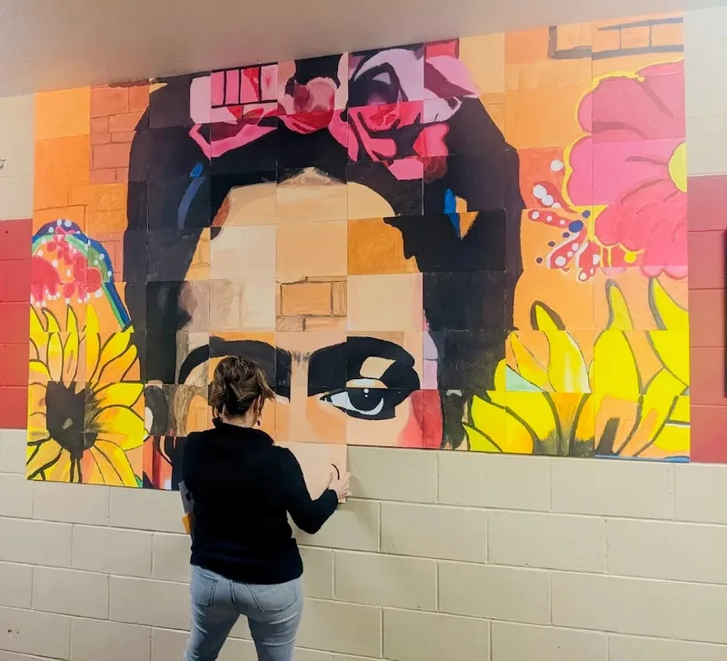 Aynn, artist and teacher