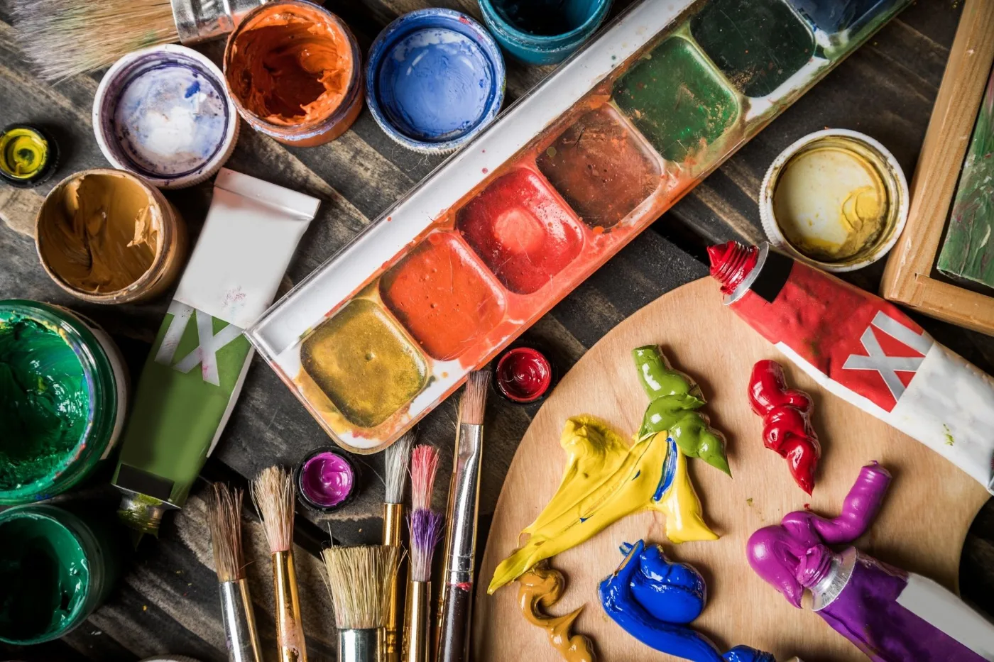 A guided paint night with Art With Aynn